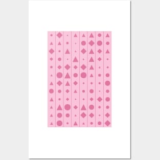 Gift for Valentines Day - Geometric Pattern - Shapes #10 Posters and Art